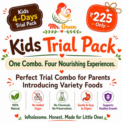 4-Days Kids Trial Pack | Small Packs | 8+ M to Growing Kids