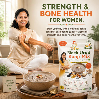 Black Urad Kanji Mix | Women's Wellness & Strength Nutrition | 300g