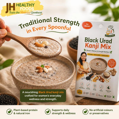 Black Urad Kanji Mix | Women's Wellness & Strength Nutrition | 300g