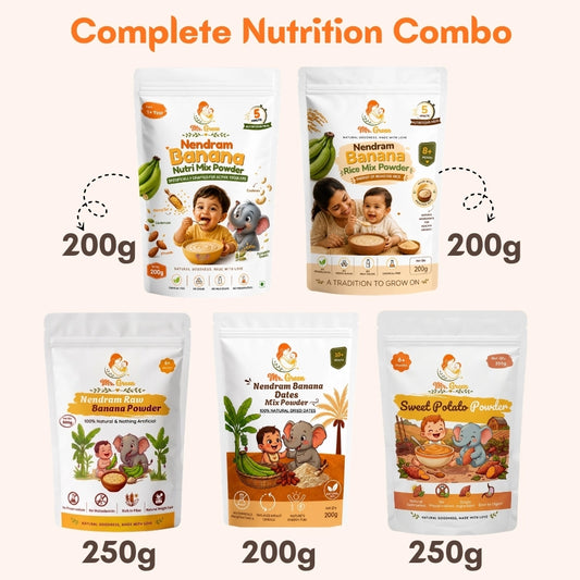 Complete Everyday Nutrition Combo for Growing Babies & Kids