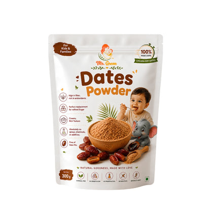 Dry Dates Powder | Natural Sweetener for Babies, Kids & Families | 300g