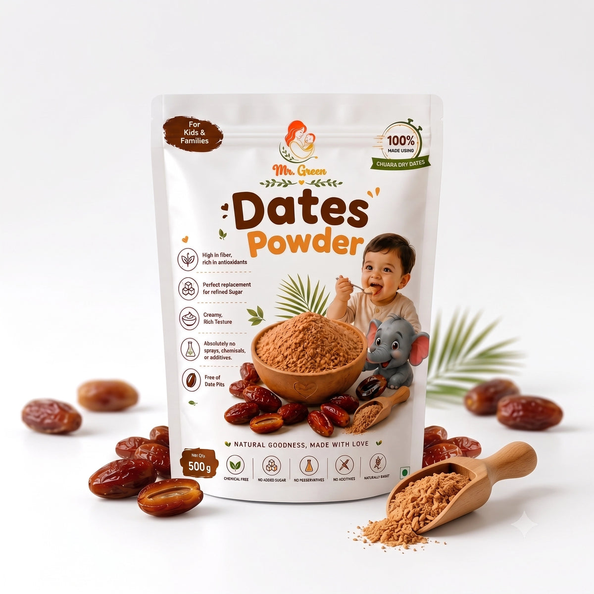 Dates Powder 100% Pure