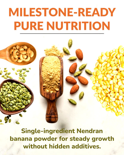 Nendram Banana Nutri Mix for Babies & Kids | Nutrient-Rich Multi Ingredient Food | 1+Year