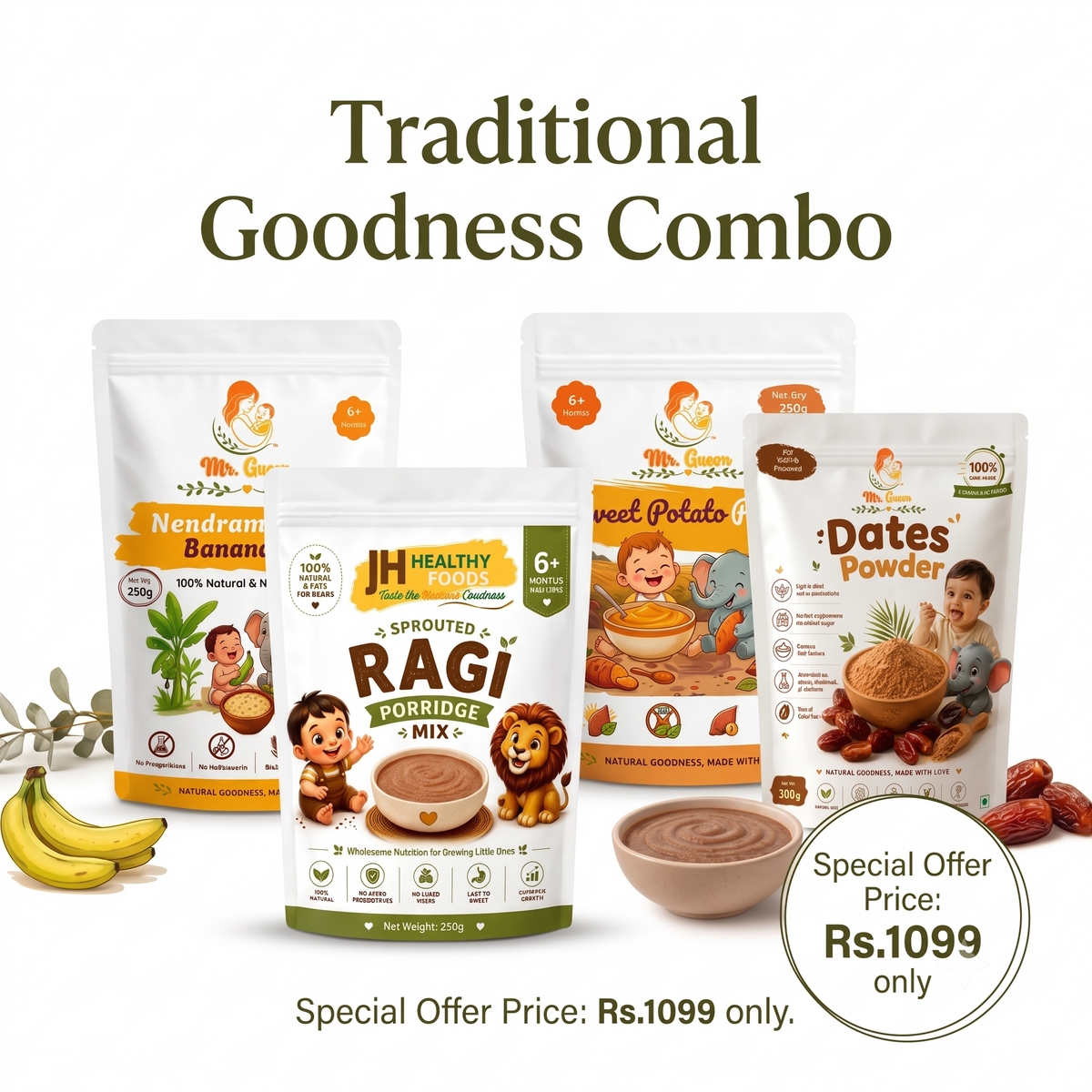 Baby’s Traditional Goodness Combo Pack