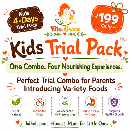 4-Days Kids Trial Pack | Small Packs | 8+ M to Growing Kids