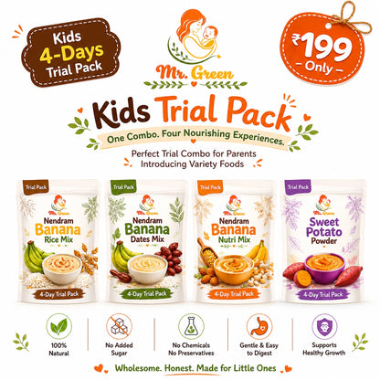 4-Days Kids Trial Pack | Small Packs | 8+ M to Growing Kids