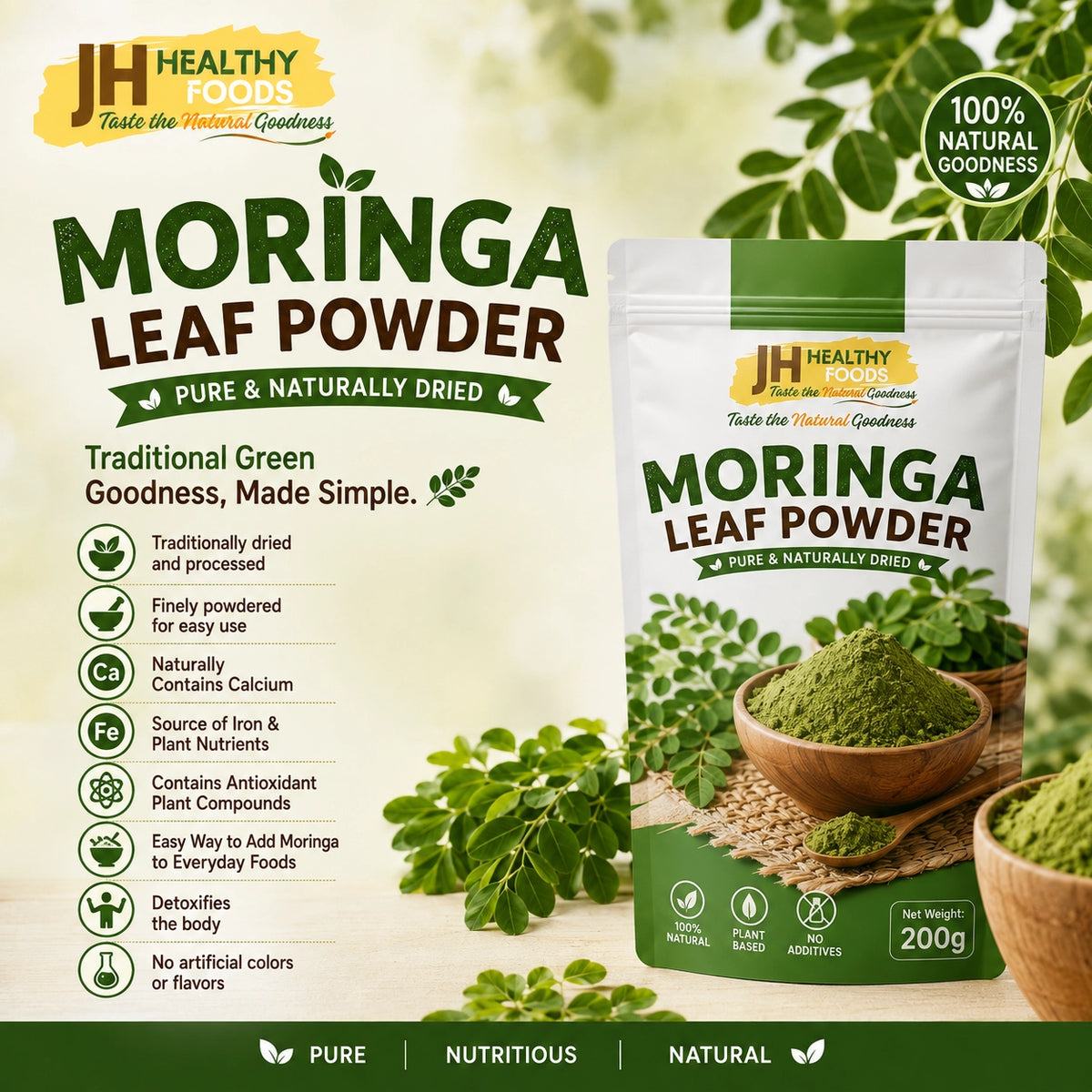 Moringa Leaf Powder 200g